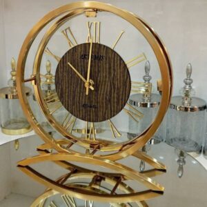 ساعت رومیزی فلزی ساعت رومیزی فلزی